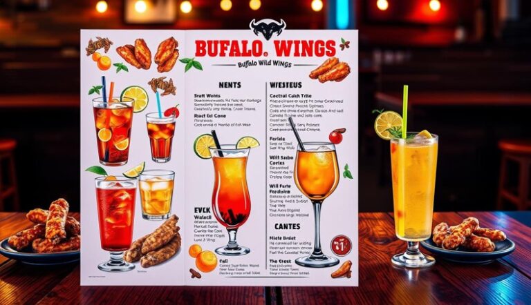 Buffalo Wild Wings Beverage Menu: Refreshing Drinks to Try