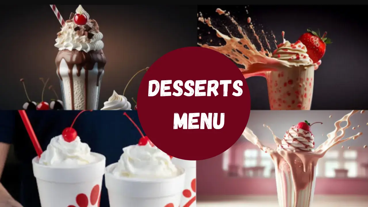 Chick Fil a Dessert Menu