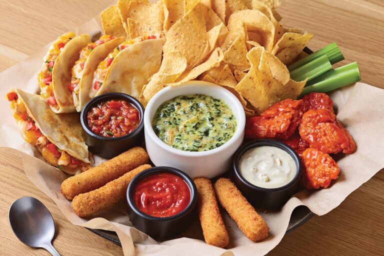 Applebees Appetizer Menu