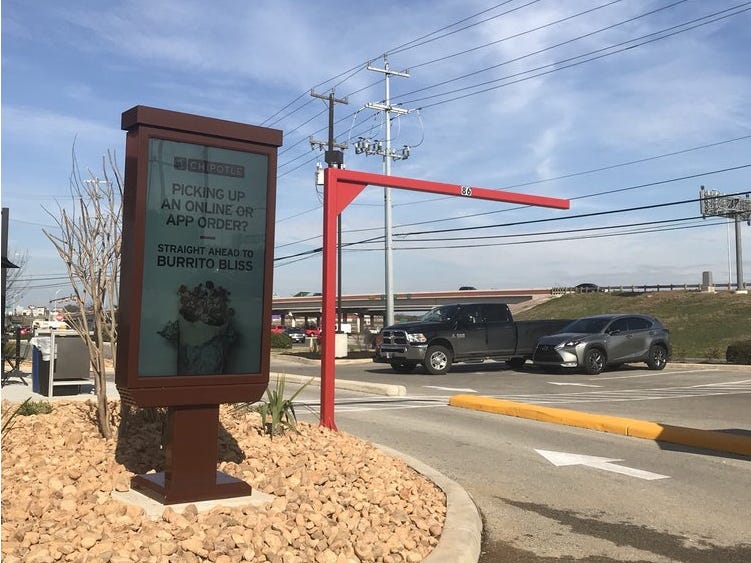 Chipotle Drive Thru Menu