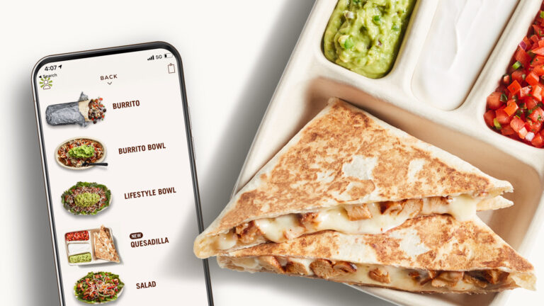 Chipotle Quesadilla Menu