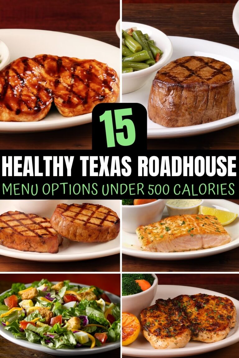 Texas Roadhouse Healthy Menu